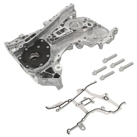 Front Timing Chain Cover Oil Pump Assembly with Gasket for Cruze 1.4 2011-2015, Sonic 1.4 2012-2020, Trax 1.4 2015-2022, B-uick Encore 2013-2022 Replace 25199424 55562788 25194353 25195406