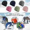 HASAGEI Thermal Running Hat - Men's Skull Cap Cycling Cap