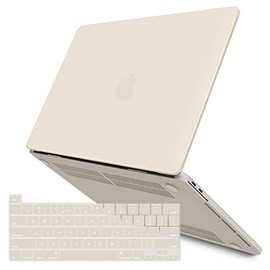 IBENZER Compatible with 2022 M2 MacBook Pro 13 Inch Case 2021 2020 M1 A2338 A2289 A2251 A2159 A1989 A1706 A1708, Hard Shell Case & Keyboard Cover for Mac Pro 13 Touch Bar, Rocky Gray,T13RKGY+1
