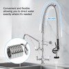 44inch Pre Rinse Hose with Grip Handle & Spring, Replacement