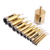 Qiilu Diamond Hole Saw, Diamond Core Drill, Suitable for Ceramic,