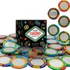 Fruidles Casino Poker Chips Half-Pound - Belgian Milk Chocolate Coins,
