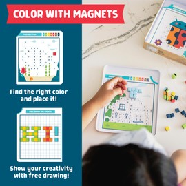 Chuckle & Roar Magnetic Puzzle Kit Magnet by Number Edition