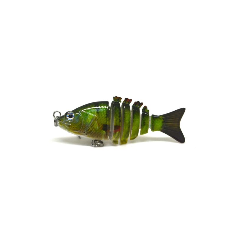 FISHIN ADDICT Mini Fry Multi Jointed Fishing Lure/Swimbait Bait -