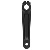 34T Bike Crankset Hollow Integrated Single Speed Round Chainring Aluminium