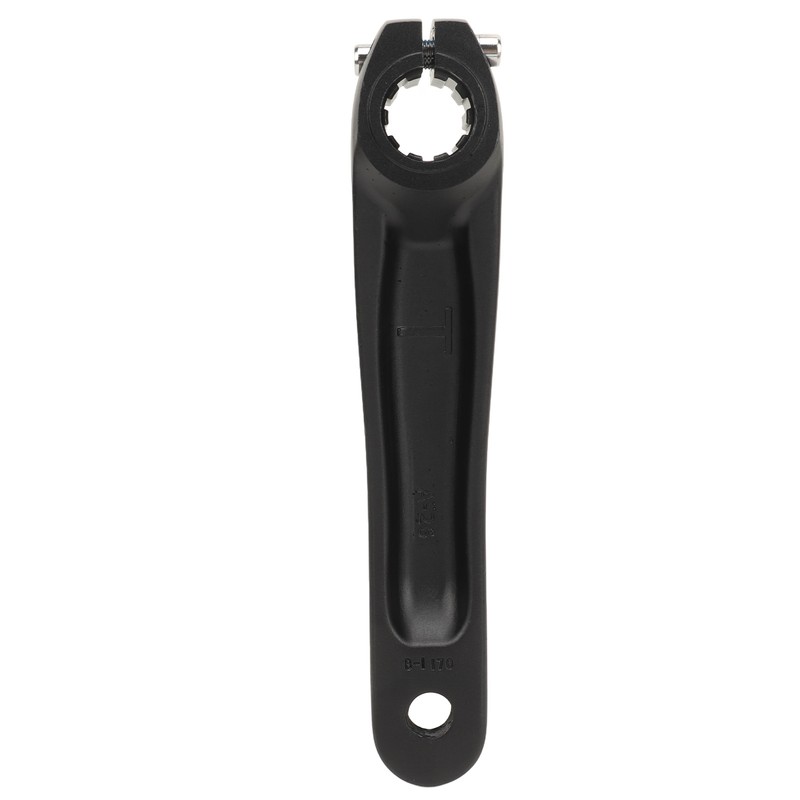 34T Bike Crankset Hollow Integrated Single Speed Round Chainring Aluminium