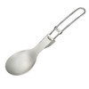 TITECOUGO Ultralight Foldable Cutlery Outdoor Camping Folding Titanium Spoon(18g)