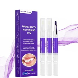 Zahnaufhellung, Zähne Aufhellen Stift, Professional Teeth Whitening Pen, Zahnweiss Bleaching Zähne Schnelles Flecken Schnell Entfernen, Effective Sofortige Farbkorrektur 3 Stück