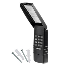 For LiftMaster 877 Wireless Garage Door Keyless Entry Keypad Yellow Learn Black