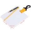 Unbranded Diving Writing Slate Board With Pencil For Underwater Notes