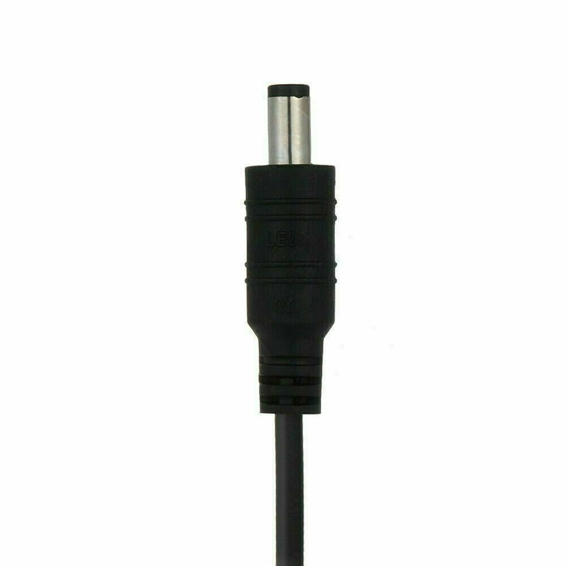 Ameribox DC Barrel Power Plug Pigtail Cable 2.1mm x 5.5mm