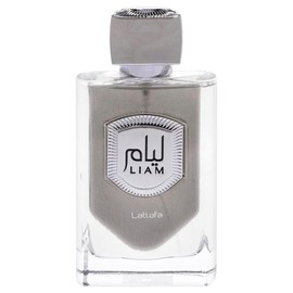 Lattafa Liam Grey Eau de Parfum Spray for Unisex, 3.4 Ounce