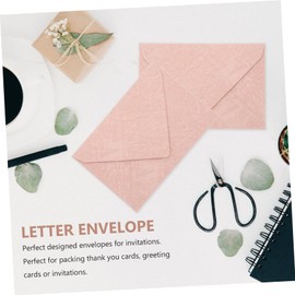 DOITOOL 16Pcs Decorative Tree Bark Envelopes for Wedding Invitations Retro Photo Letter Envelopes Elegant and Multi Use for Bridal Shower Birthday Party and Events