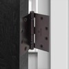 Cauldham (3 Pack) Commercial-Grade 4-1/2" Full Mortise Ball-Bearing Door Hinges