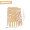 3pcs head massager scratcher detangling comb head hair comb handheld