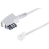 1aTTack.de TAE-N to RJ11 6/4 Telephone Cable 3.0 m 6P4C