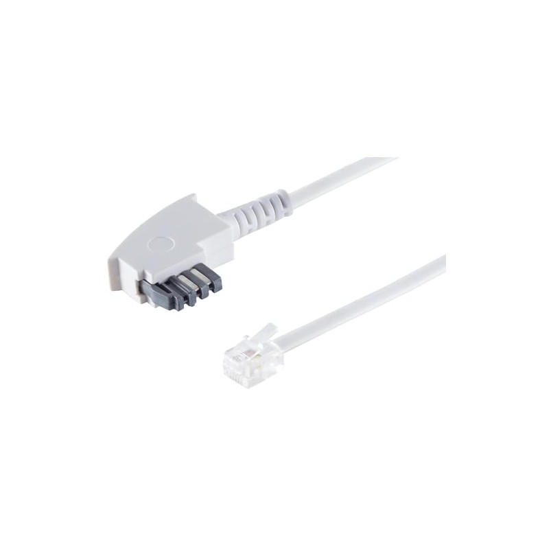 1aTTack.de TAE-N to RJ11 6/4 Telephone Cable 3.0 m 6P4C