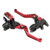 LisylineAuto Universal Motorcycle Brake Levers 7/8" 22mm Handlebar Brake Master