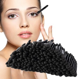 Bumbee Eye Shadow Tips, Disposable [100 Pieces/2.6 inches (6.5 cm)] Sponge Tip, Double Eyeshadow Brush, Makeup Brush, Cosmetic Supplies