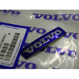 VOLVO Genuine Volvo Blue Emblem Steering Repair Sticker
