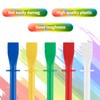 15pcs Glue Spreaders and Smear Sticks, Glue Brush Colored,Plastic Glue