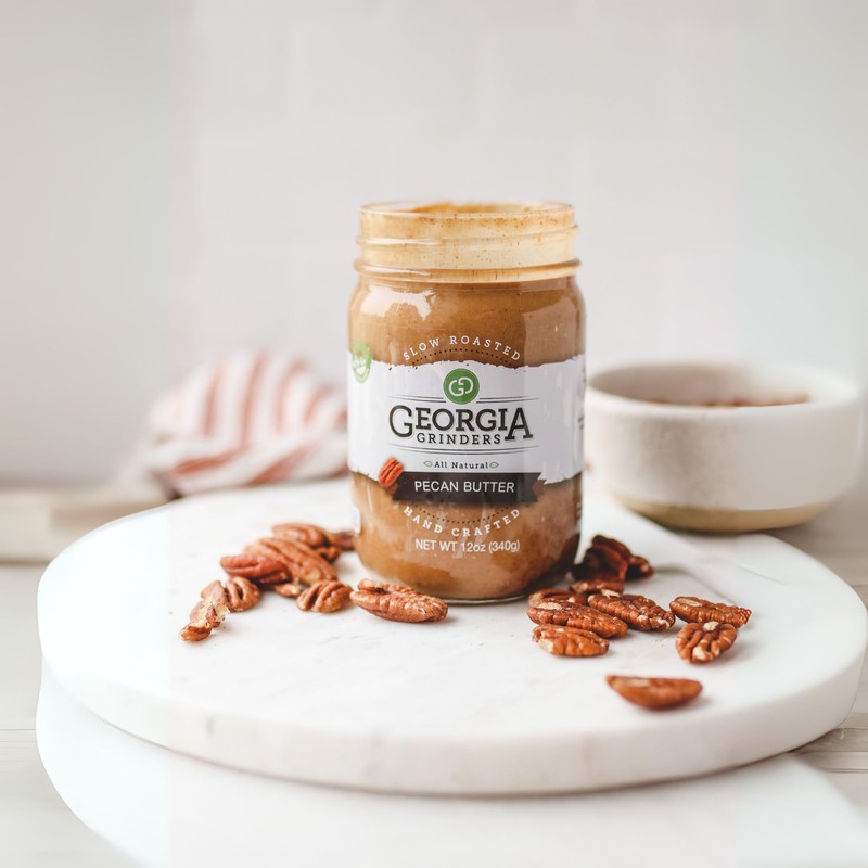 Georgia Grinders Premium Nut Butter, Pecan, 12 oz
