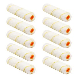 10 fundas de rodillo de pintura, 15 cm, fundas lavables para marco de rodillos, suministros de pintura de casa, siestas para rodillo de pintura para pintar paredes y techos