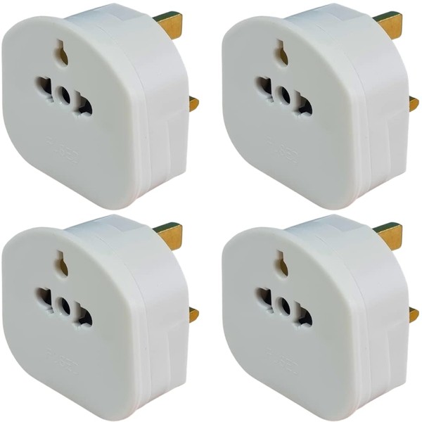 Pack of 4 Tourist Plug Adaptor - Travel adapter Plug