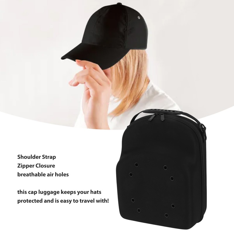 Hard Hat Case for Baseball Caps EVA Crush Proof Hat