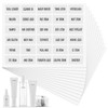 360 Pcs Waterproof Labels for Bottles, Travel Bottles Labels Toiletry