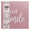 HEKU 100 napkins, 3-ply, 33 x 33 cm, absorbent and