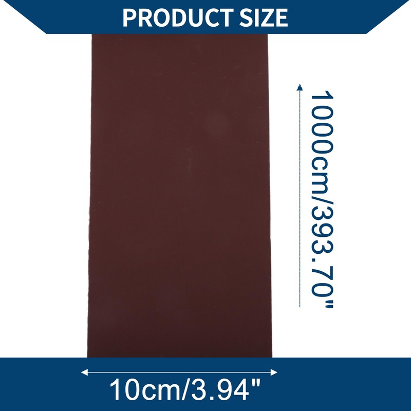 Hihaha P1500 Long Board Sanding Paper 393.70"x3.94" Red Sanding Roll