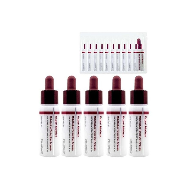etv Centellian24 Madeca MelaCapture Toning Shot Freckle Ampoule 15ml 5pcs+