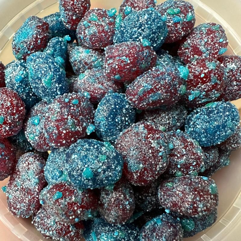 Blue Raspberry Gushers – Bold & Fruity Candy, Bursting with