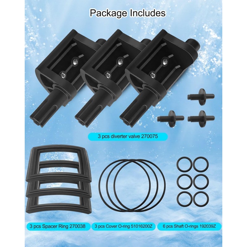 MQLPXI 270075 Pool Diverter Valve Assembly Compatible with ComPool 2