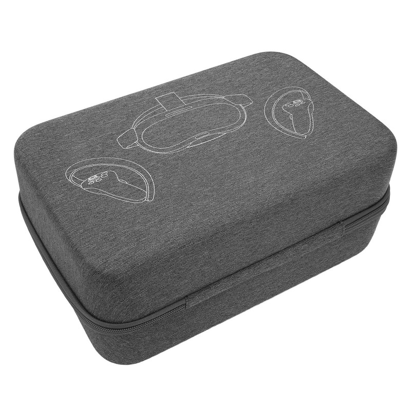 VR Hard Carrying Case Portable Shockproof Compact EVA Waterproof VR