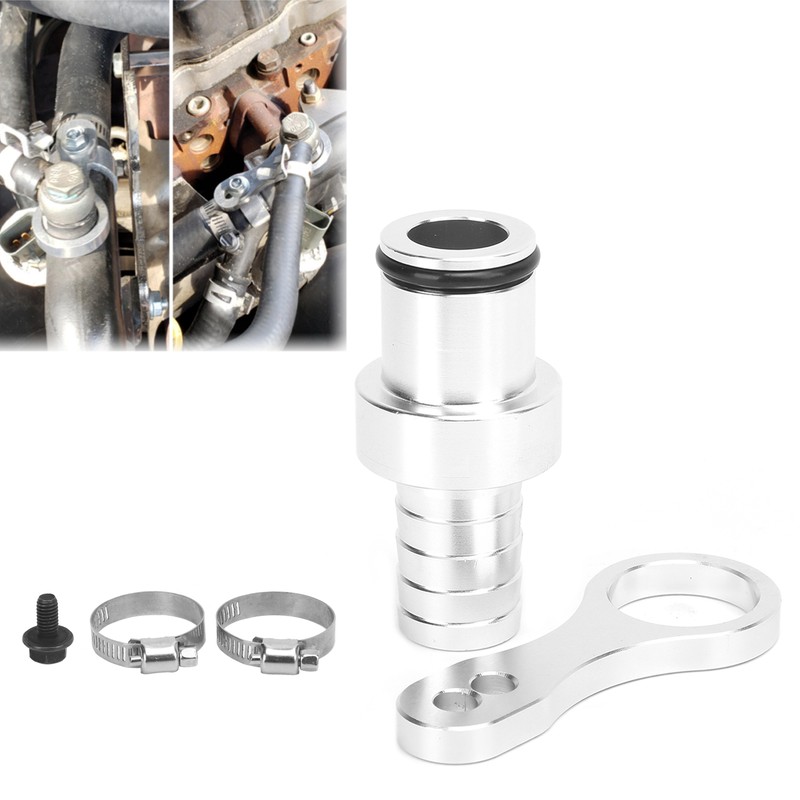 Coolant Bypass Hose Barb Adapter Kit Replacement for Dodge Ram