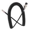 Radio Microphone Cable Replacement Female Hand Mic Cord with Prewired