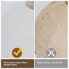 20X20inch Large Hanging Lamp Shade Round Linen Pendant Lamp Shade