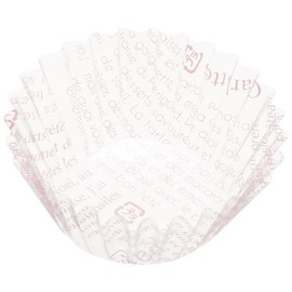 Daikoku Industry 3775060 Commercial Side Dish Cup Patisserie Film Case, Pink, 7F, Bottom Diameter 1.8 x Height 1.1 inches (45 x 27 mm), 500 Sheets