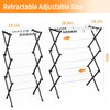 KeingGcopr Foldable Drying Rack Clothing, Clothes Drying Rack Collapsible Indoor,