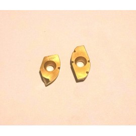 Dijet 2pc set 40mm DIJET Carbide Inserts HCB-140TN Ball Nose end mill cutter 240LTN