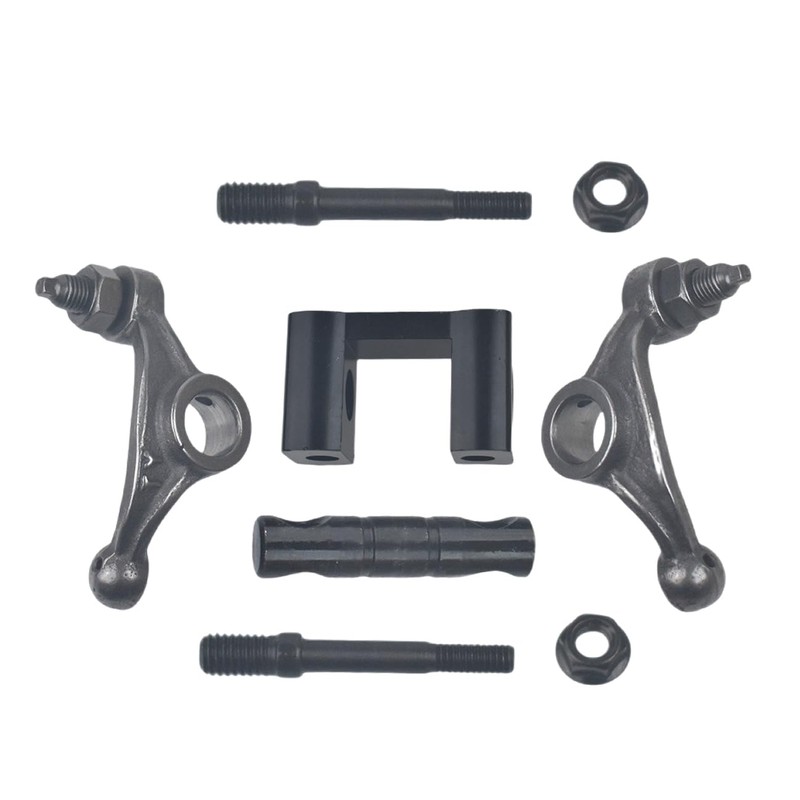 Racing Shaft Rocker Arm Set w Black For Predator 212cc