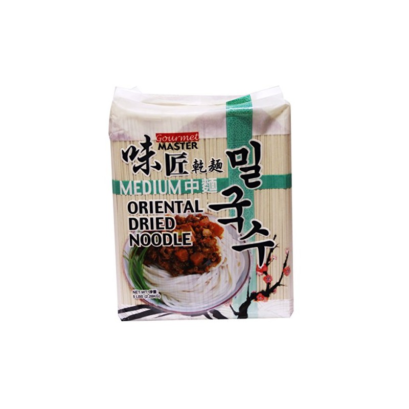味匠干面 건조 面 Gourmet Oriental Dried Noodle Somen -Medium, 5