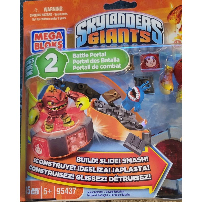 Mega Bloks Skylanders Giants 95437 Series 2 Battle Port Activision