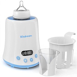 Baby Bottle Warmer, Steriliser for Baby Bottles and Baby Food Warmer, Hot Bottle, for Warming and Keeping Baby Food, Reminder Function, Suitable for All Baby Bottles, LCD Display