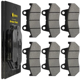 Caltric Brake Pads for Honda VF1100C VF1100C Magna Front Rear Brakes 1983 1984 85 1986