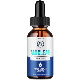 Vitavault (1 Pack) Amiclear - Healthy Blood Support Supplement Drops: Specially Formulated, Liquid Drop Type, Ensures Balanced Blood Support