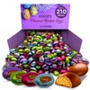 Reeces Peanut Butter Eggs In Pastel Color Foil Wrapped 5 Pound (80oz) - Individually Wrapped Chocolate Easter Candy Egg In Color Pastel Foil - Reeces Eggs Peanut Butter Creme Center Coated In Smooth Milk - Reeces Blue , Pink, Green & Purple Foil Wrapped 