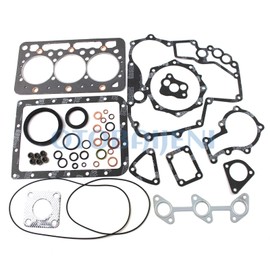 Otobaijeni D722 Engine Full Gasket Kit with Head Gasket 6672739 6672740 for Kubota Engine D722 D722E Tractor TG1860-54 or Bobcat 316 320 322 453 463 Engine Rebuild Kit Aftermarket Parts